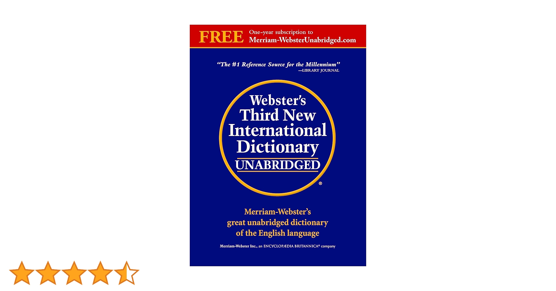 Amazon | Webster's Third New International Dictionary: Since 1847